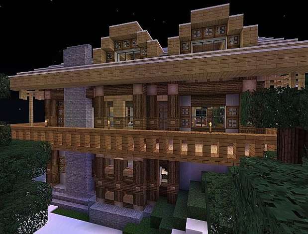 Карта Winter Cottage для Майнкрафт