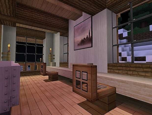 Карта Winter Cottage для Майнкрафт