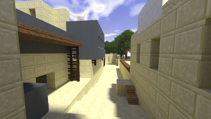 PVP карта de_mirage для Minecraft / Скачать бесплатно