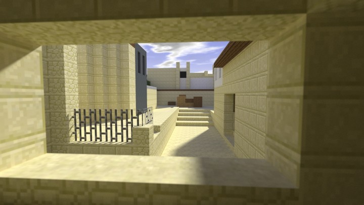 PVP карта de_mirage для Minecraft / Скачать бесплатно