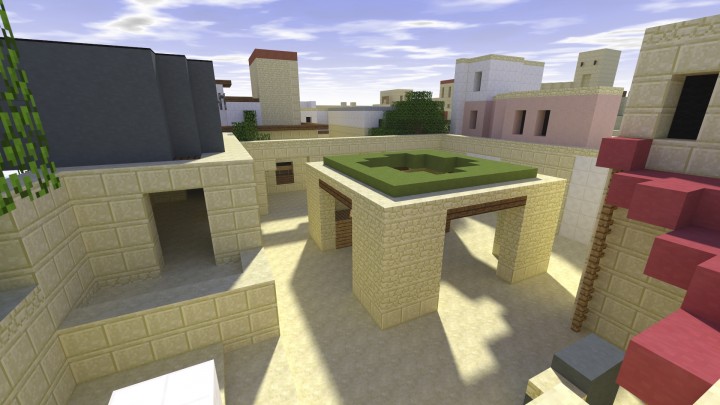 PVP карта de_mirage для Minecraft / Скачать бесплатно