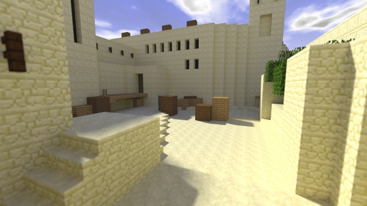 PVP карта de_mirage для Minecraft / Скачать бесплатно