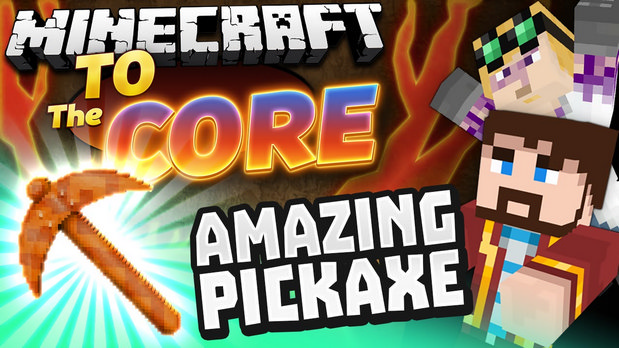 Скачать мод Amazing Pickaxe для Майнкрафт 1.10.2/1.7.10