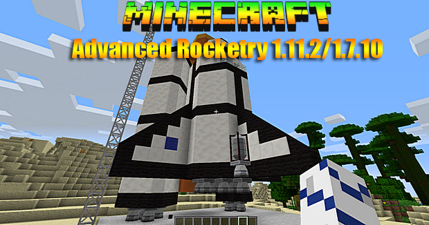 Мод на ракеты - Advanced Rocketry для Майнкрафт 1.11.2/1.7.10