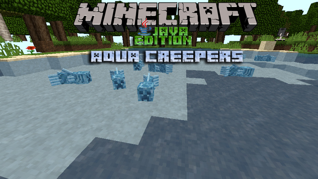 Мод Aqua Creepers на Майнкрафт 1.12.2