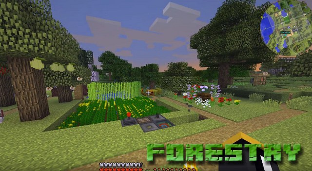 Мод Forestry на Майнкрафт 1.12.2