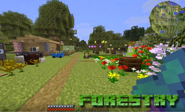 Мод Forestry на Майнкрафт 1.12.2