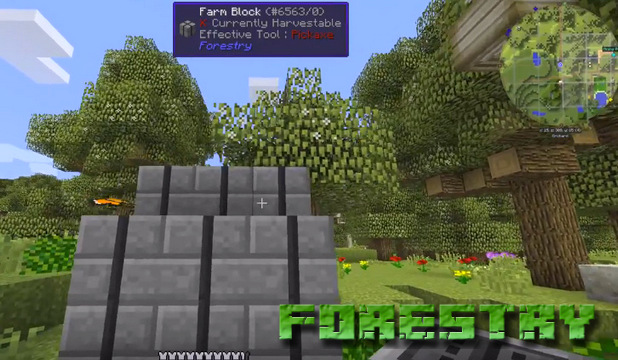 Мод Forestry на Майнкрафт 1.12.2