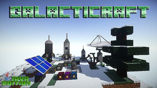 Мод Galacticraft на ракеты для Майнкрафт 1.12.2