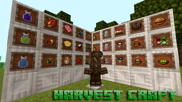 Мод Harvest Craft на Minecraft 1.12.2 Java Edition
