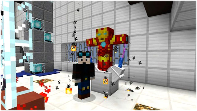 Мод IronMan на Майнкрафт 1.12.2