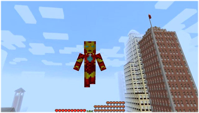 Мод IronMan на Майнкрафт 1.12.2