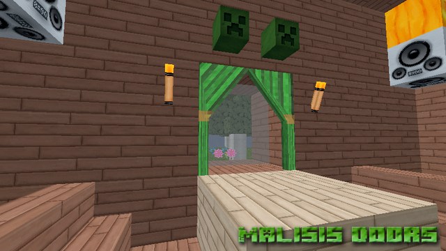Мод Malisis Doors на Майнкрафт 1.12.2