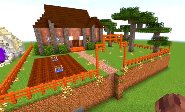 Мод для постройки дома на Minecraft 1.12.2
