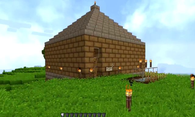 Мод для постройки дома на Minecraft 1.12.2