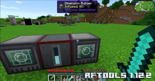 Мод RFTools для Майнкрафт 1.12.2