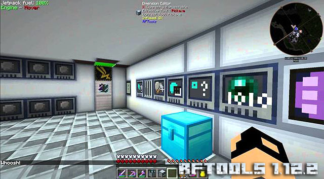 Мод RFTools для Майнкрафт 1.12.2
