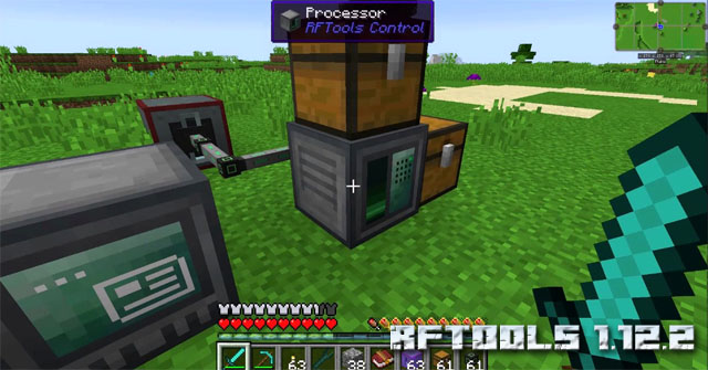 Мод RFTools для Майнкрафт 1.12.2