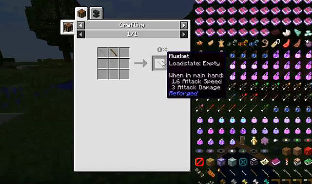 Мод на оружие Reforged для Майнкрафт 1.12.2