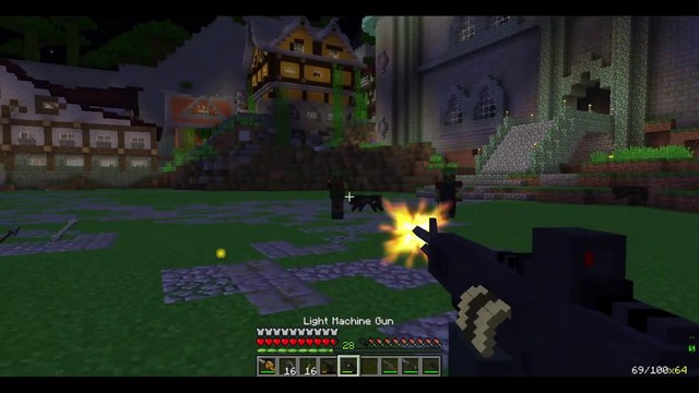 Мод TechGuns на оружие для Minecraft 1.12.2