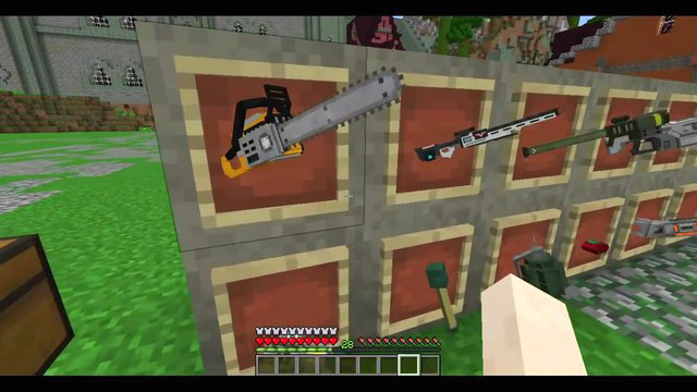 Мод TechGuns на оружие для Minecraft 1.12.2