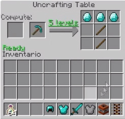 Скачать мод Uncrafting Table для Майнкрафт 1.12.2