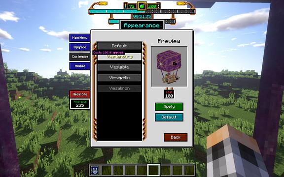 Мод ViesCraft для Майнкрафт 1.12.2 | Дирижабль