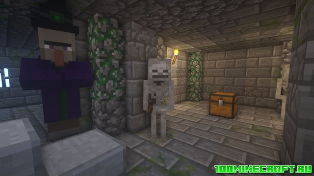 Мод Castle Dungeons для Майнкрафт 1.15.2