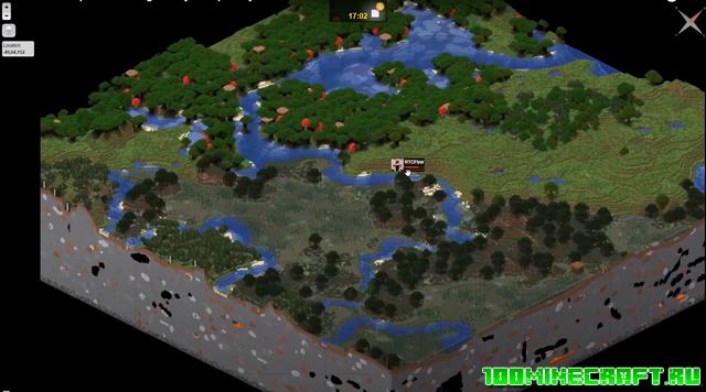 Скачать мод Dynmap (Карта) для Майнкрафт 1.16.5, 1.15.2