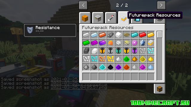 Мод Futurepack для Майнкрафт 1.16.5 &#128640;
