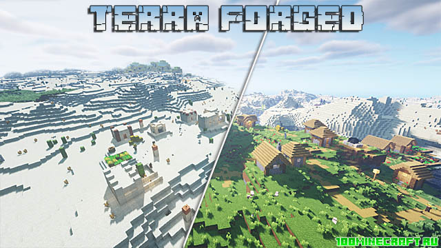 Мод Terra Forged для Minecraft 1.16.5