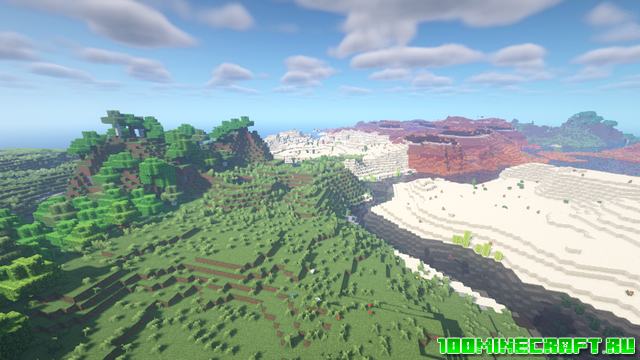 Мод Terra Forged для Minecraft 1.16.5