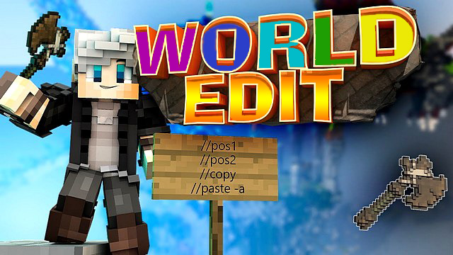 Майнкрафт мод World Edit 1.16.1
