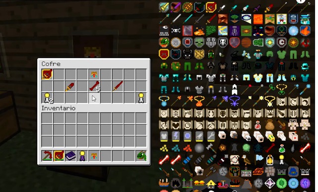 Мод на лучшие подземелья и оружие для Minecraft 1.7.10