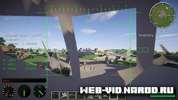 Мод MC Helicopter для Minecraft 1.7.10 / Самолеты и вертолеты