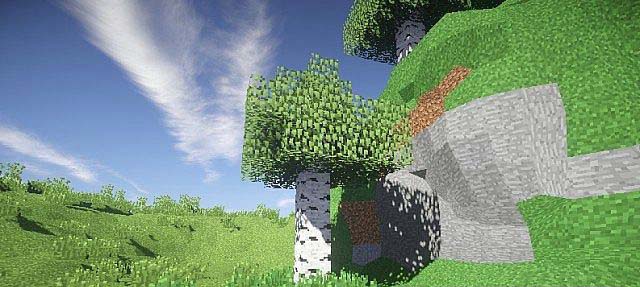 Minecraft мод для версий 1.7.10/1.7.2 - No Cubes