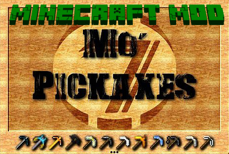Скачать мод для Майнкрафт 1.7.10 / Mo`Pickaxes