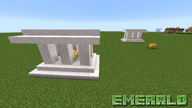 Мод изумрудный лаки блок на Майнкрафт 1.8.9