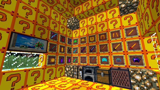 Скачать мод Лаки Блок Фортуна для Minecraft 1.8.9