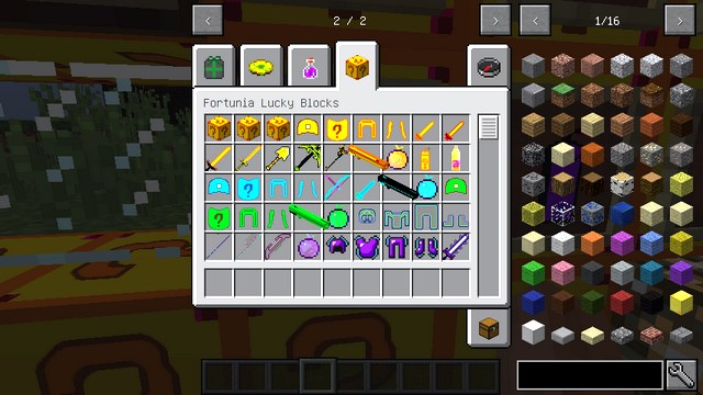 Скачать мод Лаки Блок Фортуна для Minecraft 1.8.9