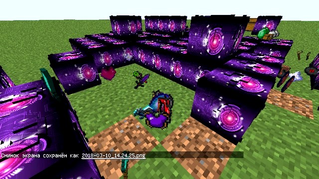 Мод Лаки блок Future для Minecraft 1.8.9 