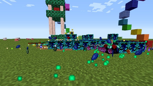 Мод Лаки Блок Snake для Minecraft 1.8.9