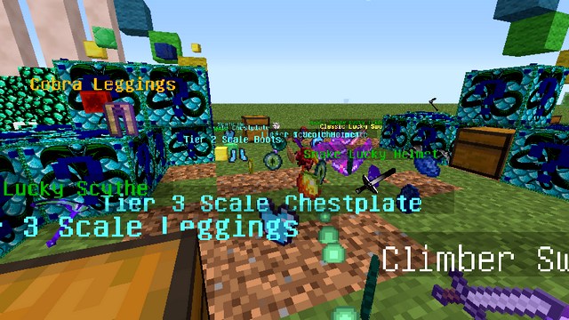 Мод Лаки Блок Snake для Minecraft 1.8.9