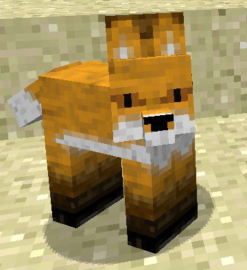 Лиса / Скачать Minecraft мод бесплатно