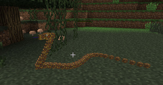 Змея питон / Mo Creatures mod / Minecraft 1.5.2