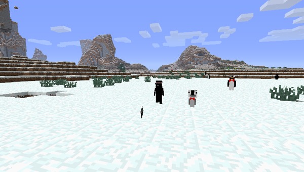 Скачать мод для Minecraft 1.5.2 / Пингвины