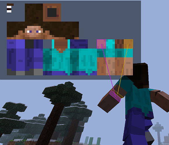Мод для Minecraft 1.5.2 / Анимация игрока