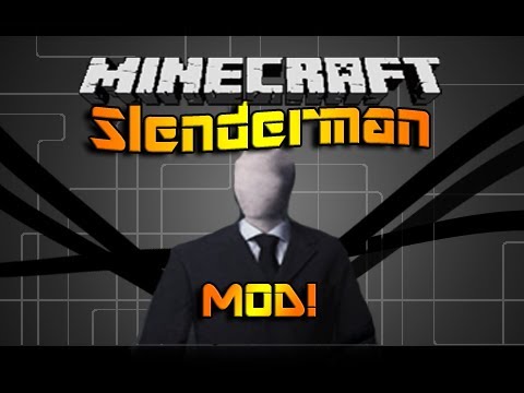 Майнкрафт мод Slenderman / Скачать бесплатно / Для версии 1.5