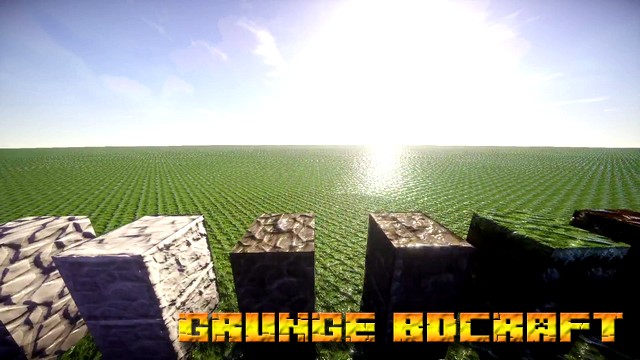 Текстуры GrungeBDCraft 128x на Майнкрафт 1.12.2