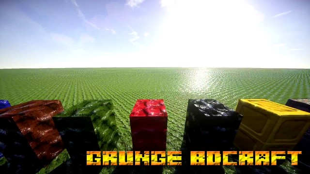 Текстуры GrungeBDCraft 128x на Майнкрафт 1.12.2